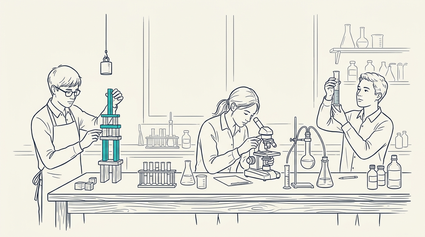 사이언스 올림피아드 (Science Olympiad) 일러스트