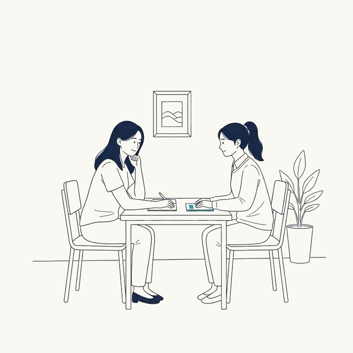 Free 1:1 assessment consult illustration